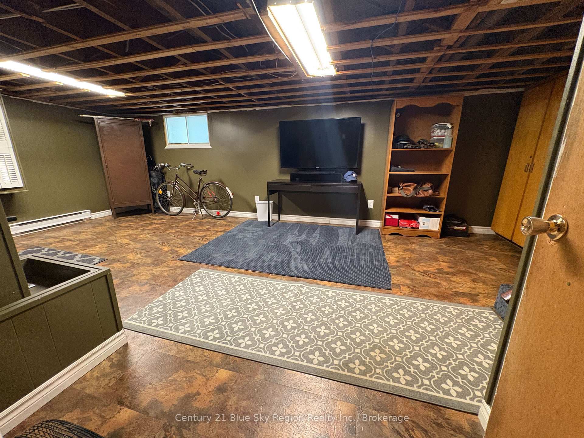Lower level rec room