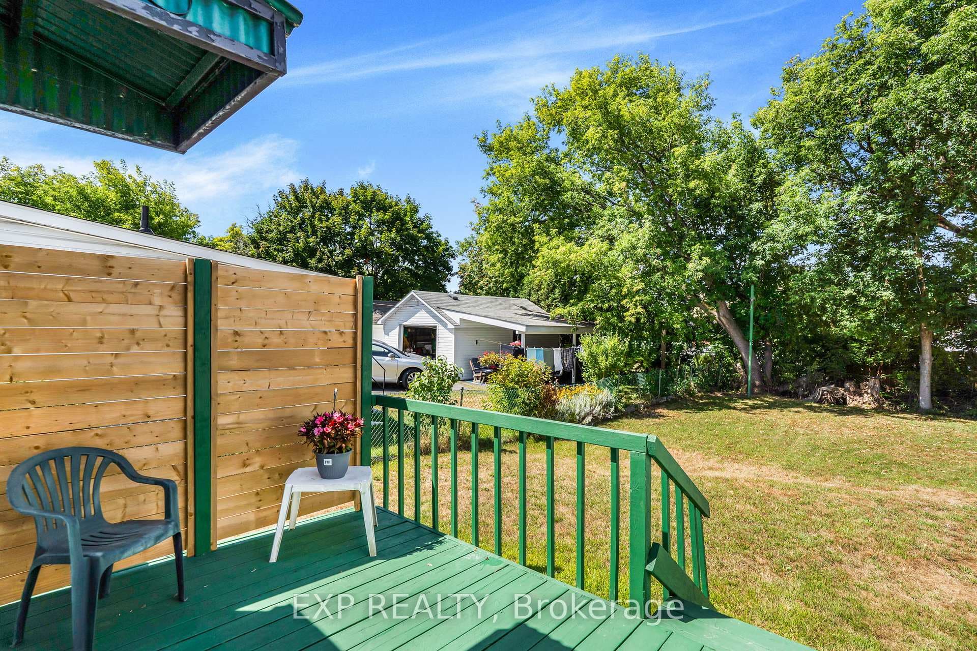 Porch to Backyard
