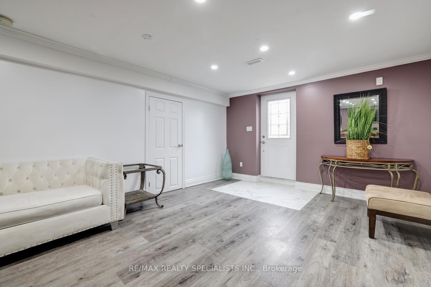 Lower level apartment. separate entrance.