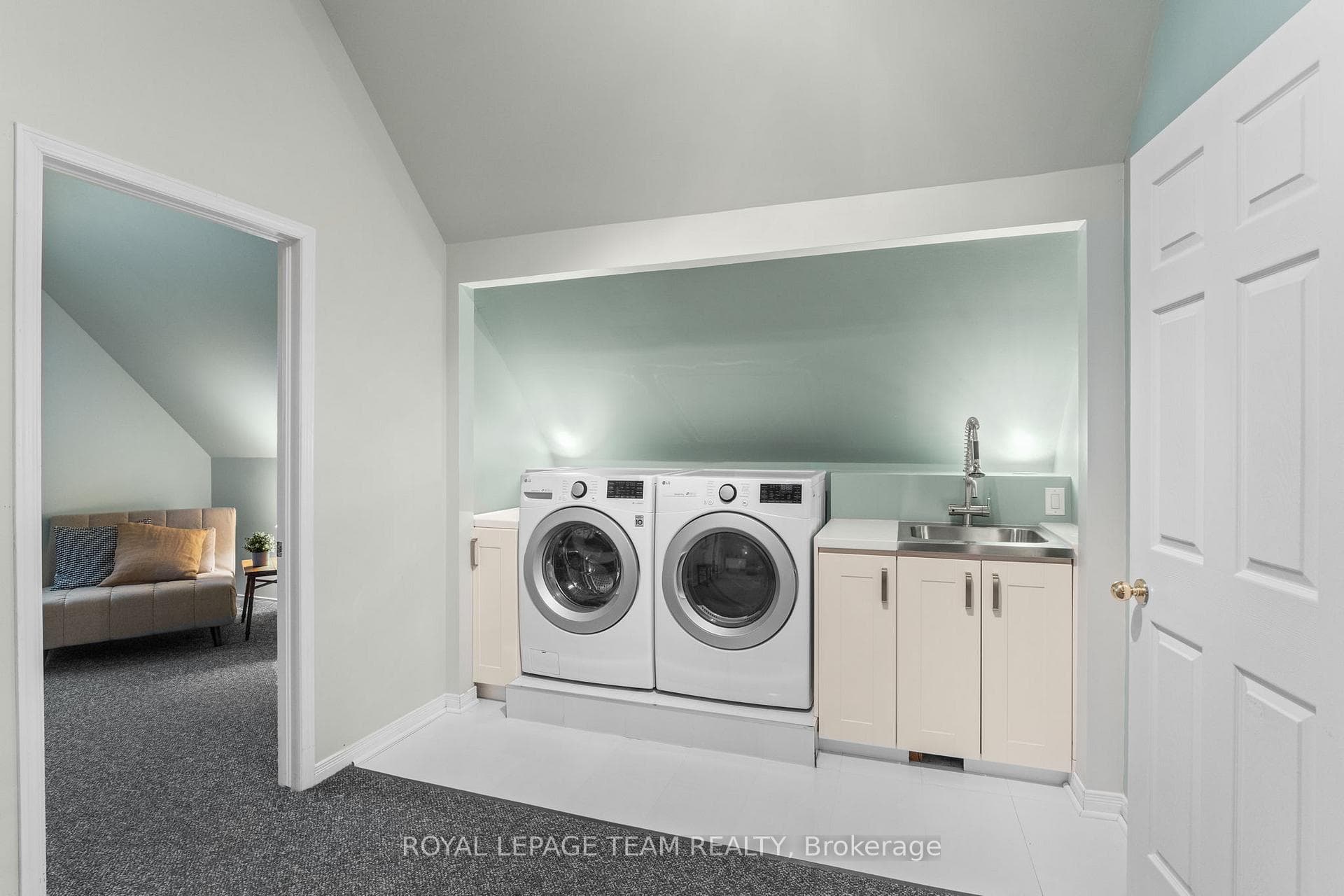 Second floor laundry