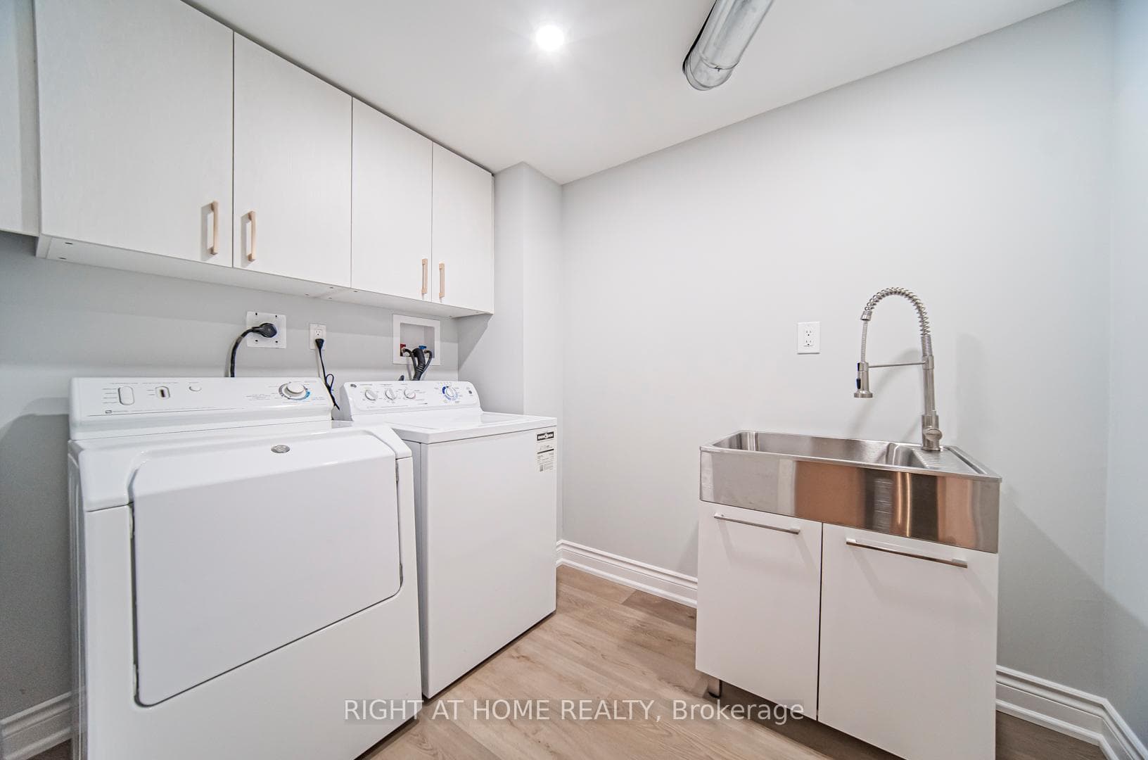 laundry room at basement