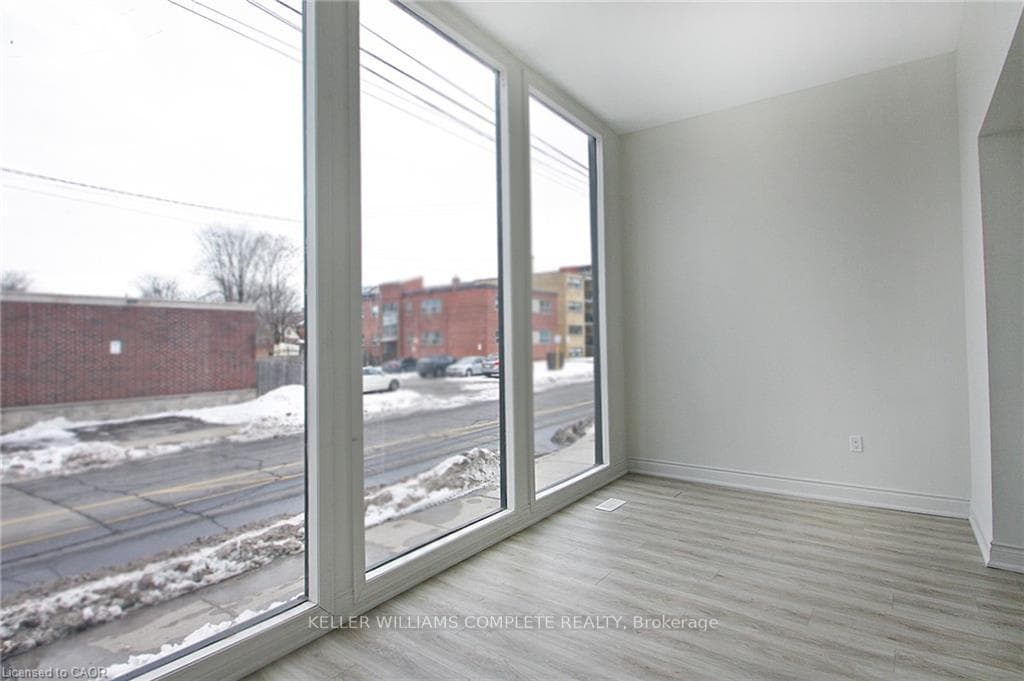 Unit 1 Commercial space before tenant