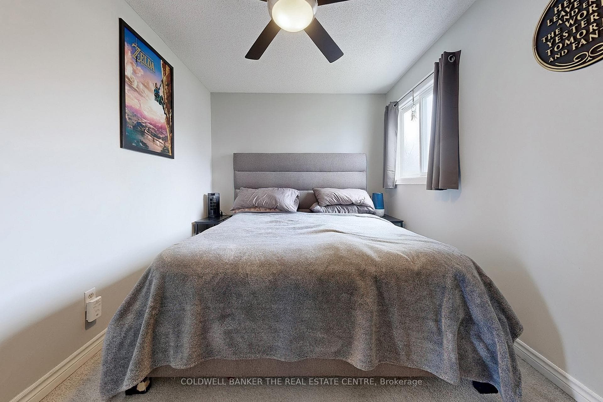 Ceiling fan for added sleeping comfort