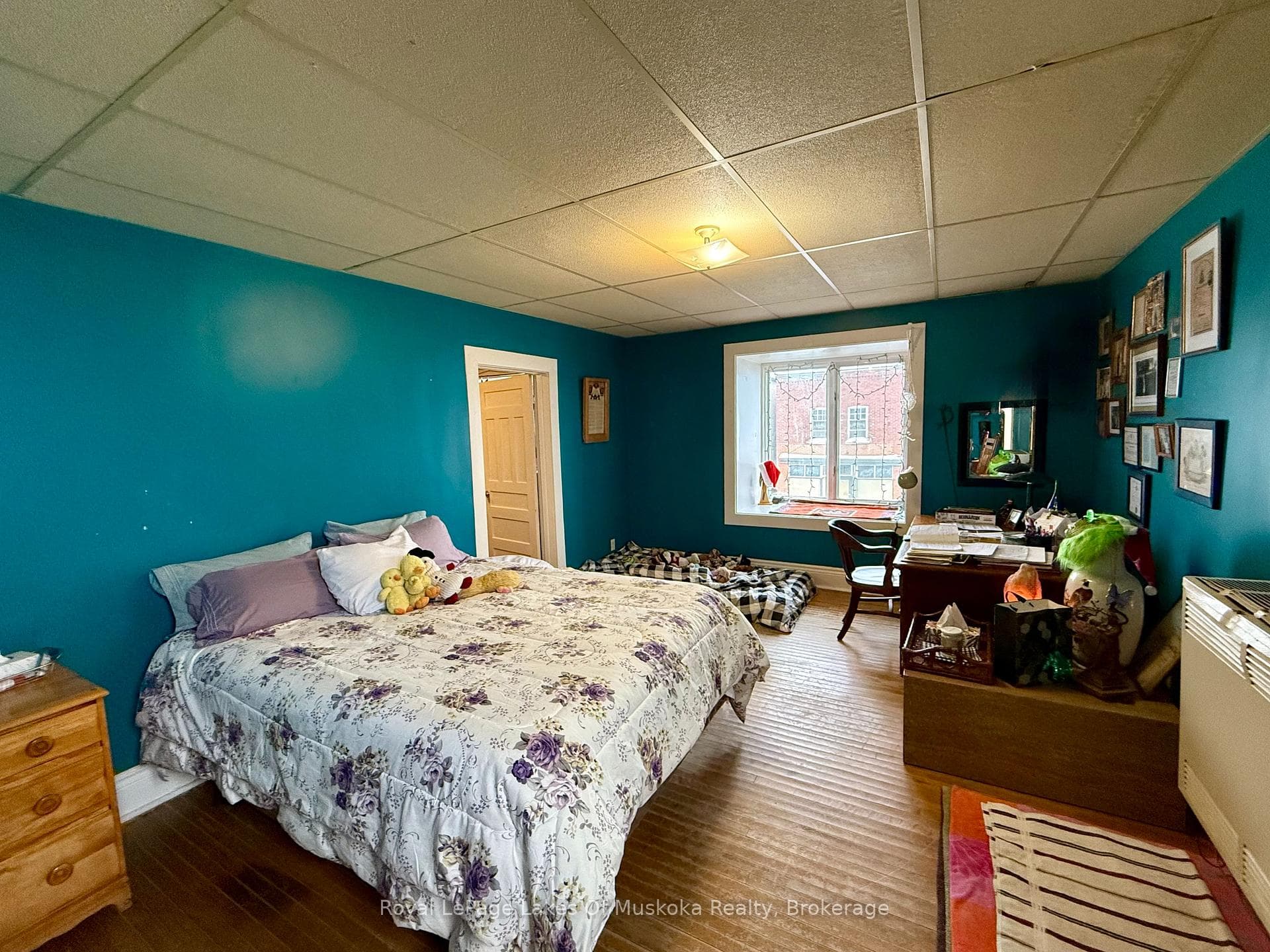 Bedroom in Residential Unit #1
