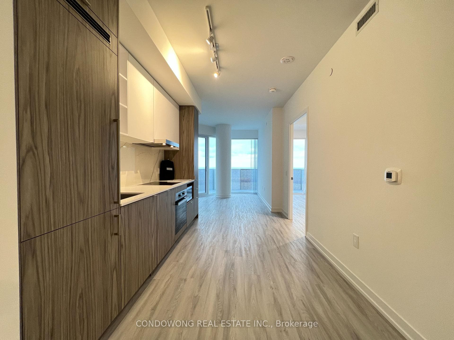 The whole unit is very bright and spacious