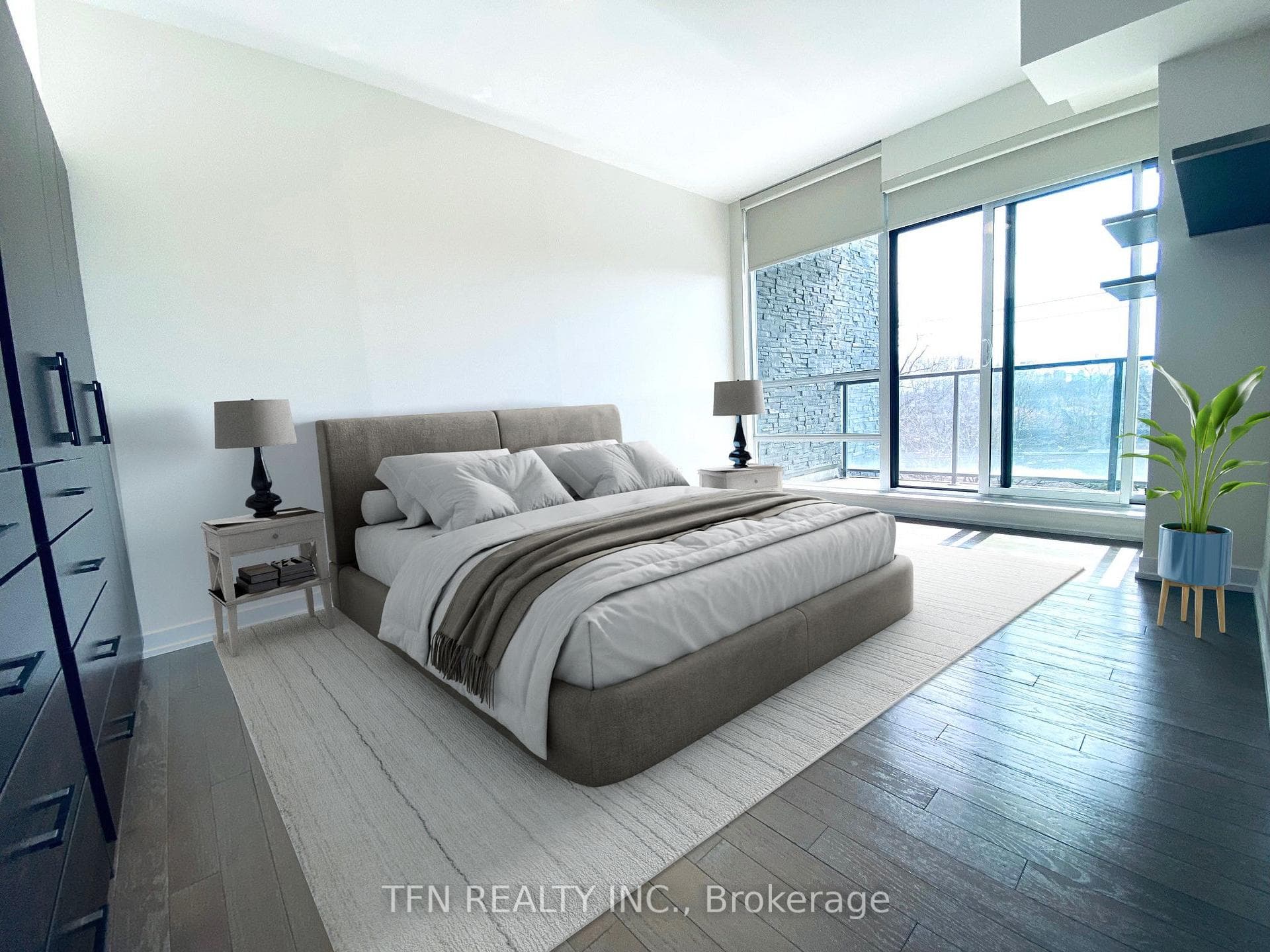 Primary Bedroom Virtually Staged