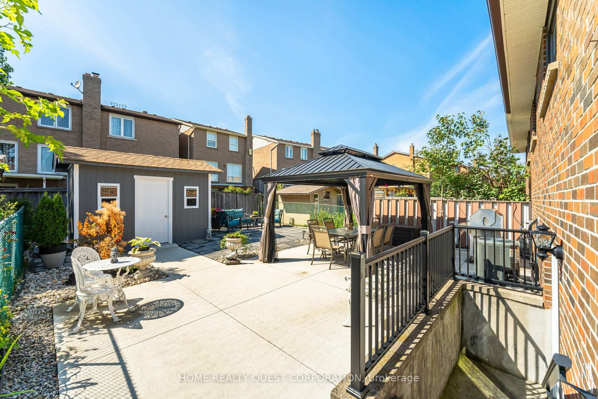 Landscaped Rear Yard