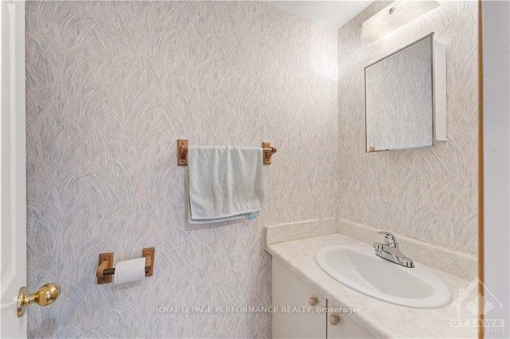 main floor half bath