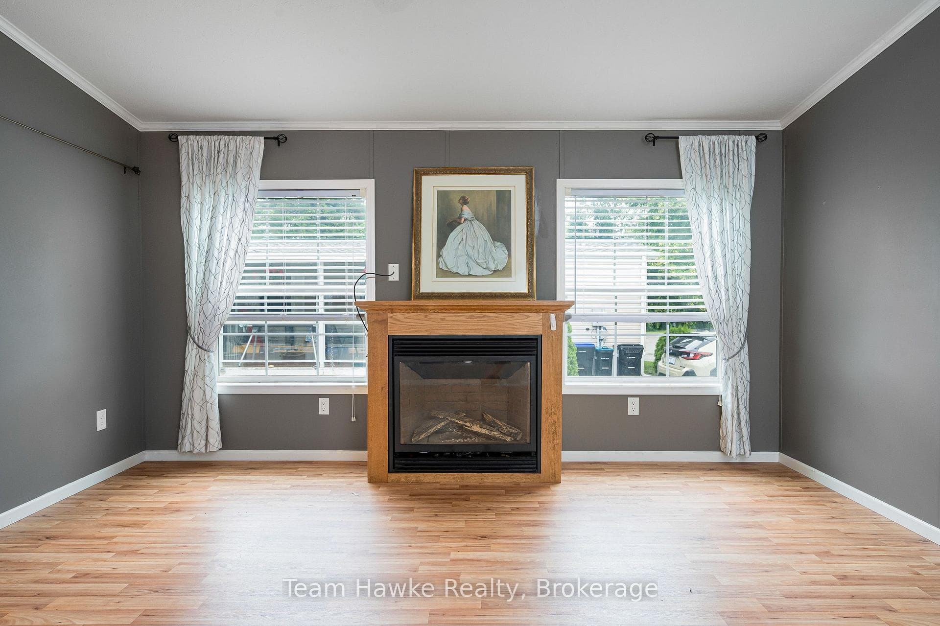 Gas fireplace