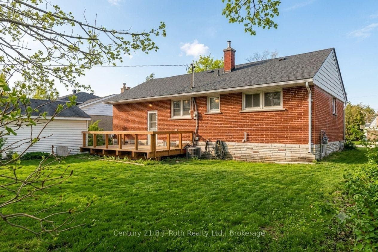 Back Entrance with Deck