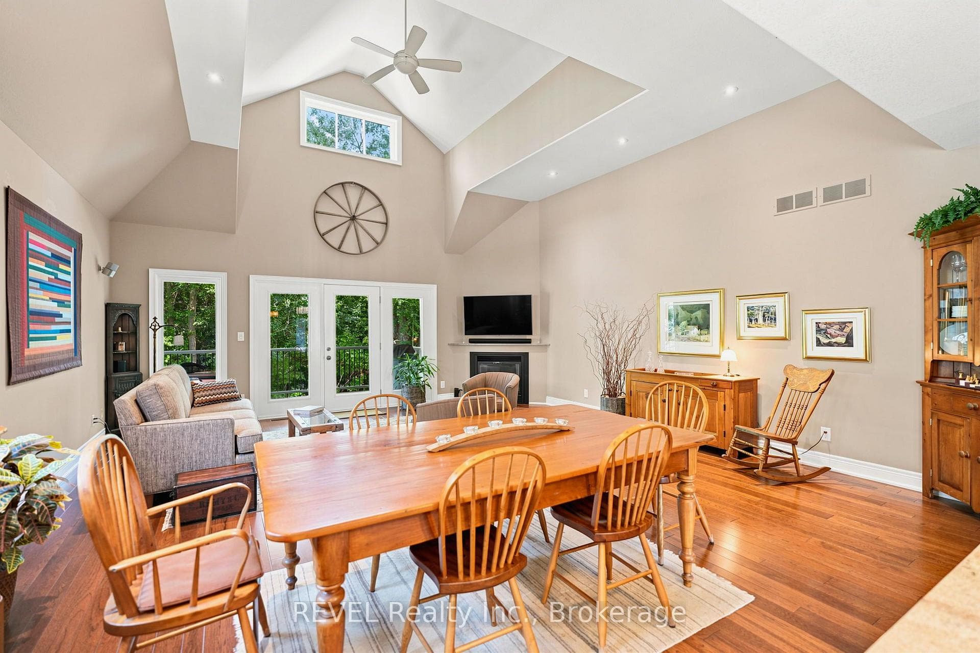 Vaulted ceilings