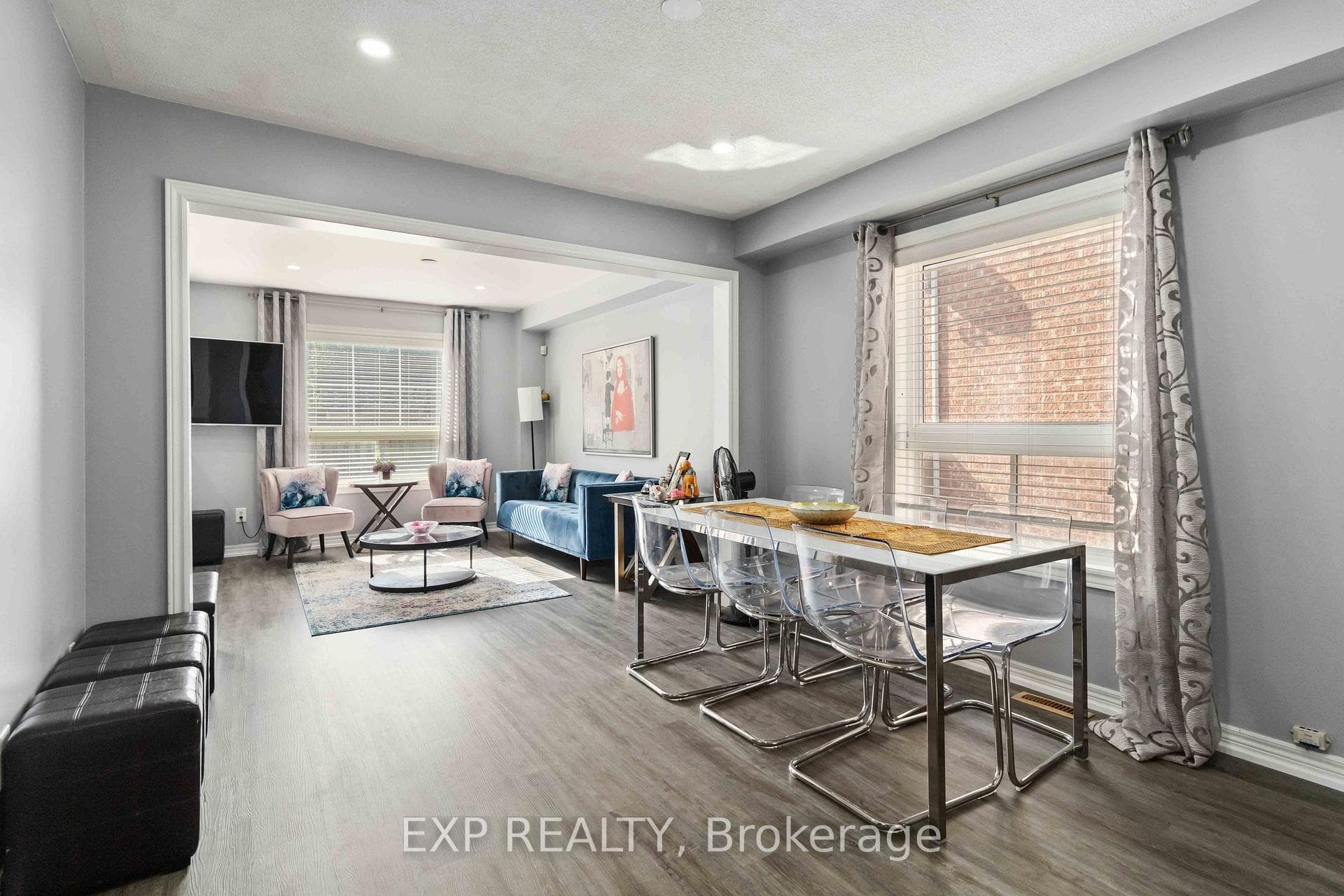 Large Space for living, family, dining