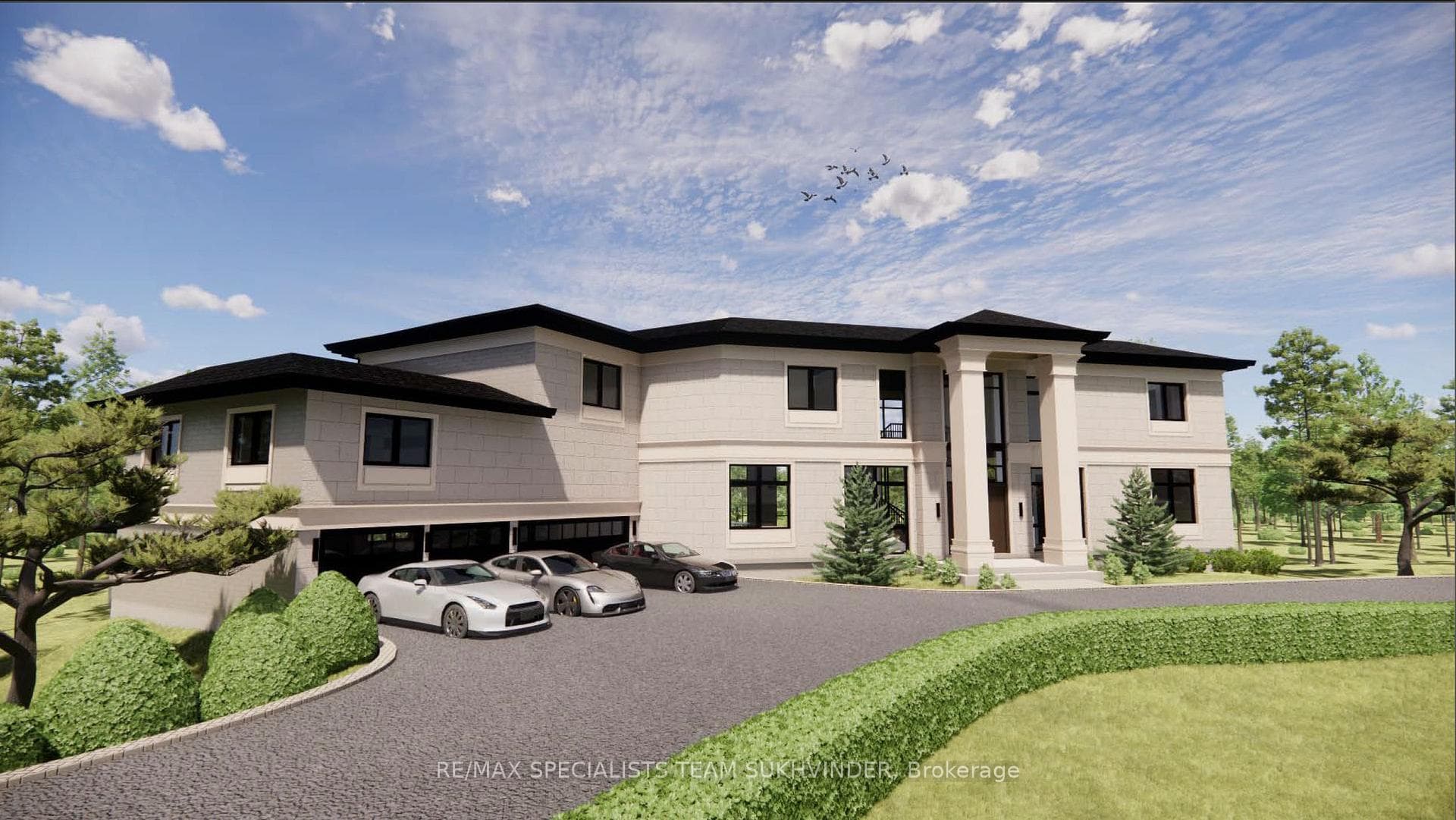 Builder's rendering.