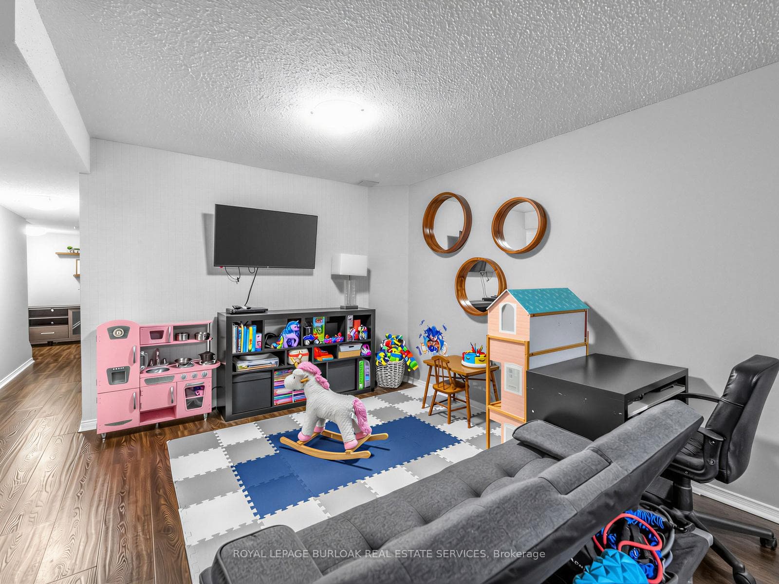 lower level rec room