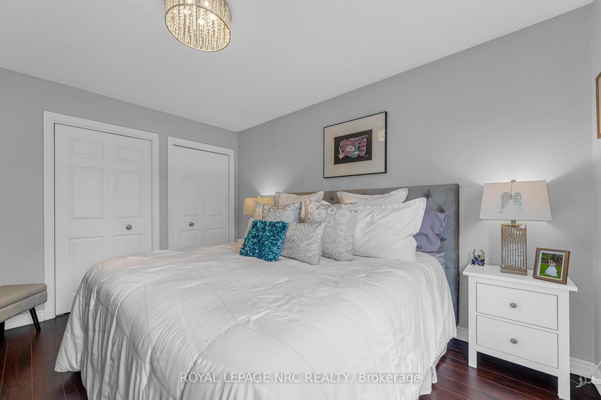 Primary Bedroom w/remote blinds