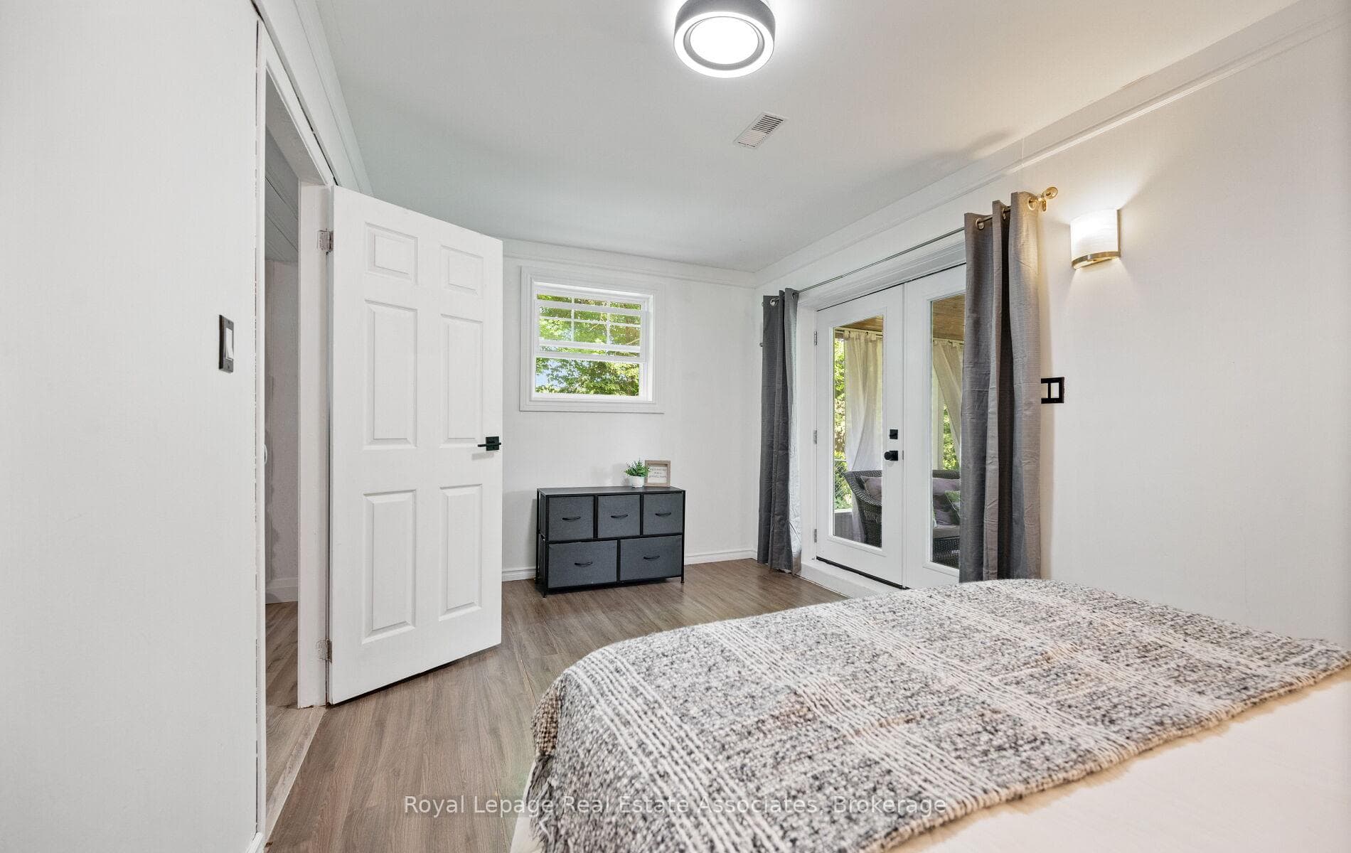 Walk out to enclosed porch