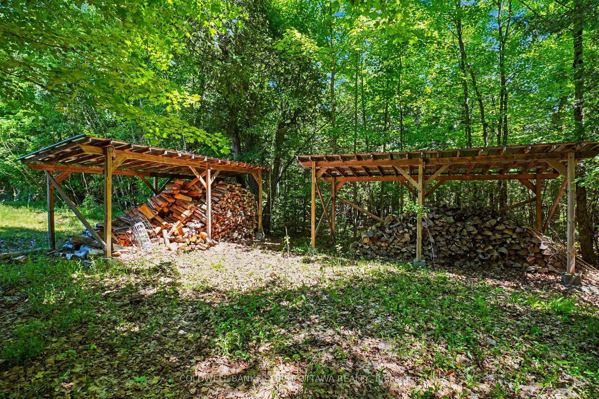 Wood storage + next winters firewood