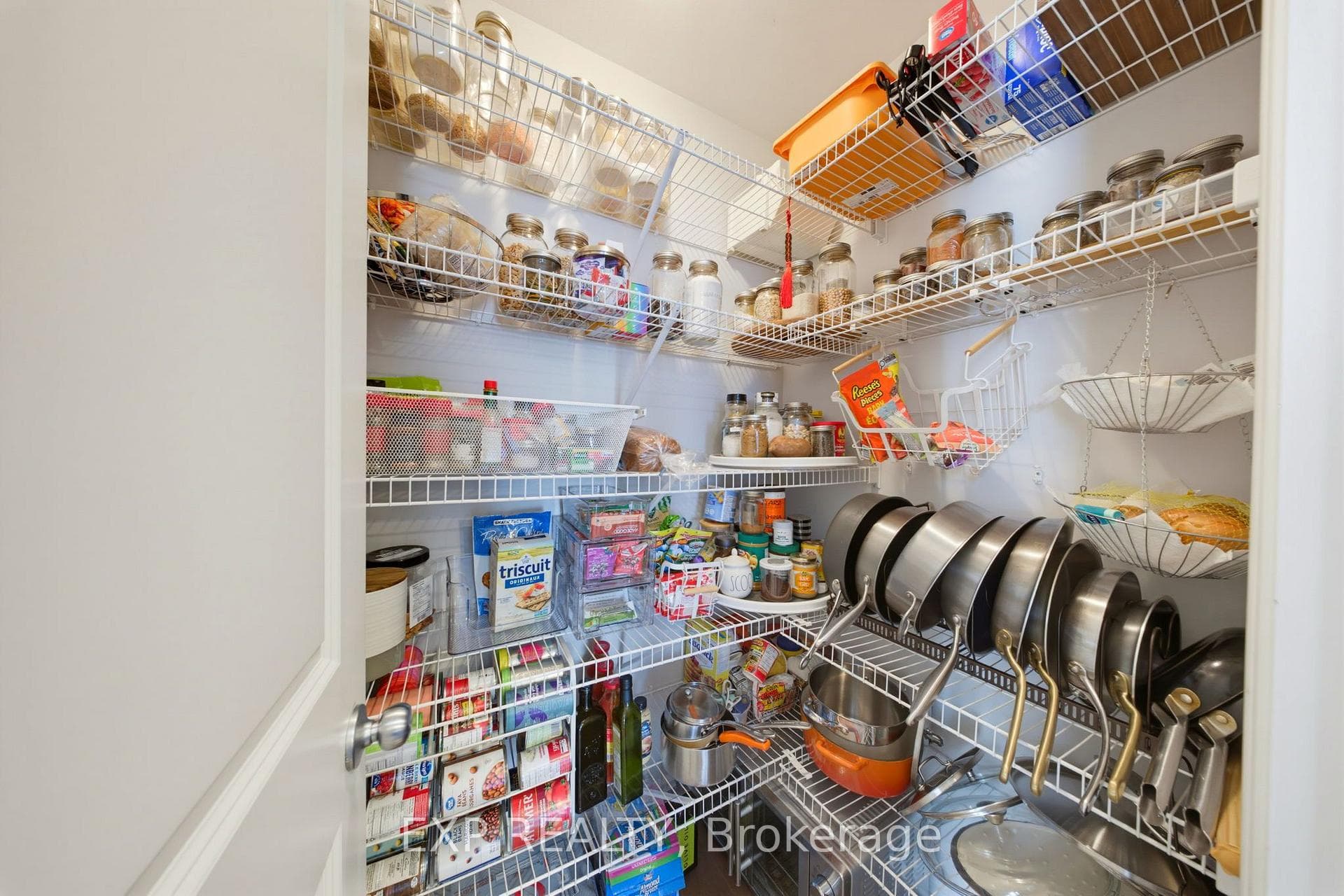 Walk-In Pantry With Ample Storage.
