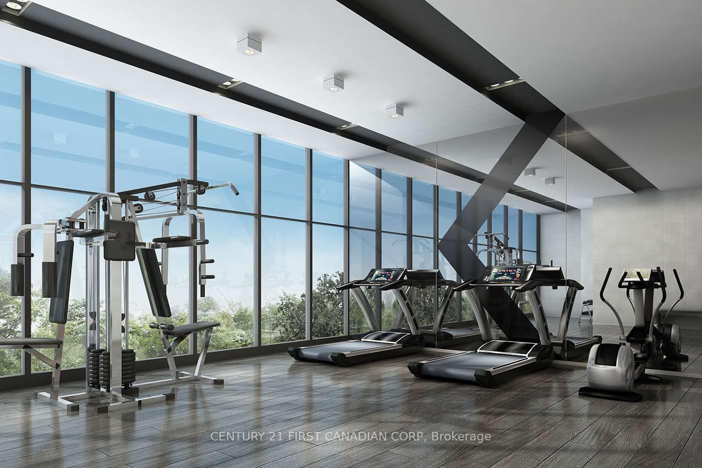 Bright Modern Gym