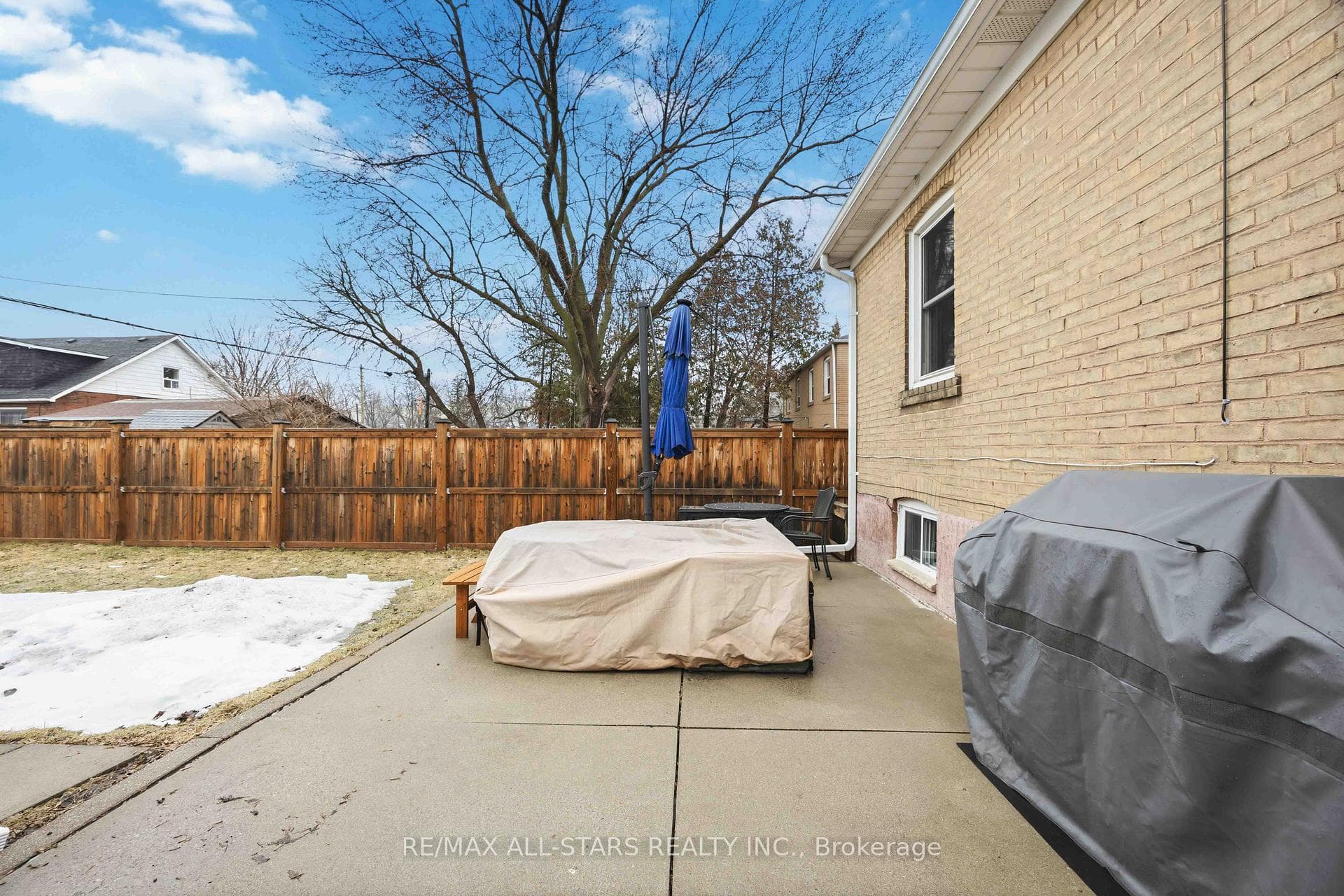 Backyard Concrete Patio