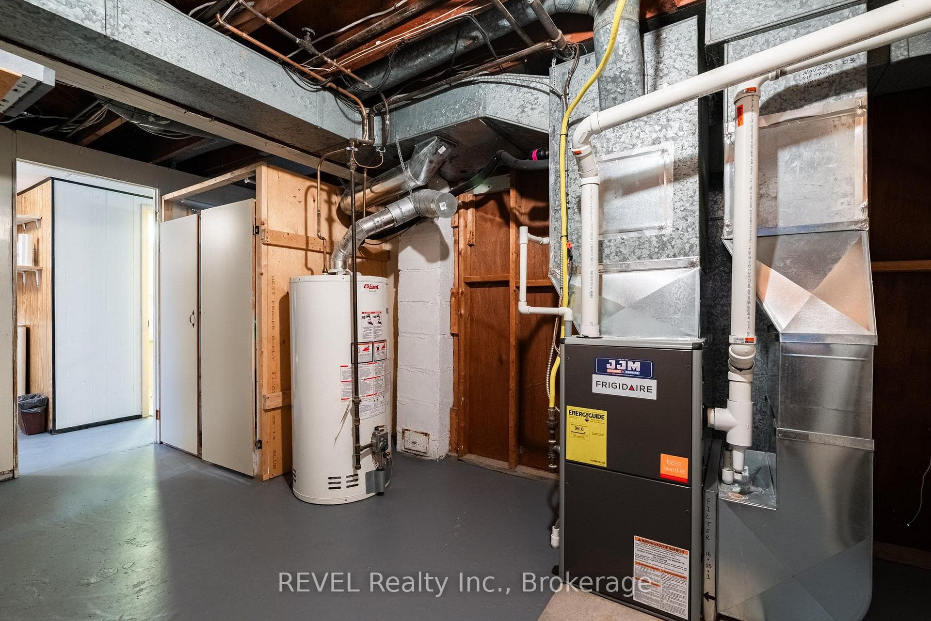 Utility with new furnance