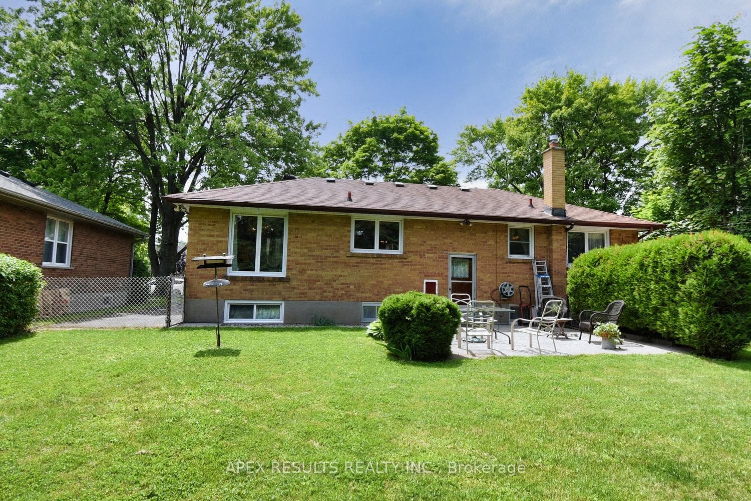 BACK YARD AND VIEW OF HOUSE