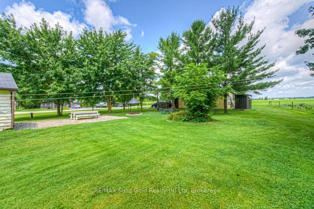 Large yard