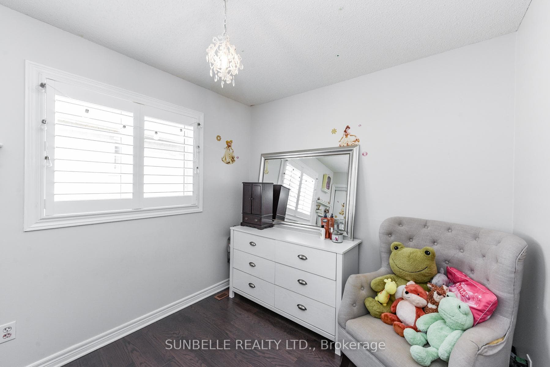 3rd bedroom California shutters