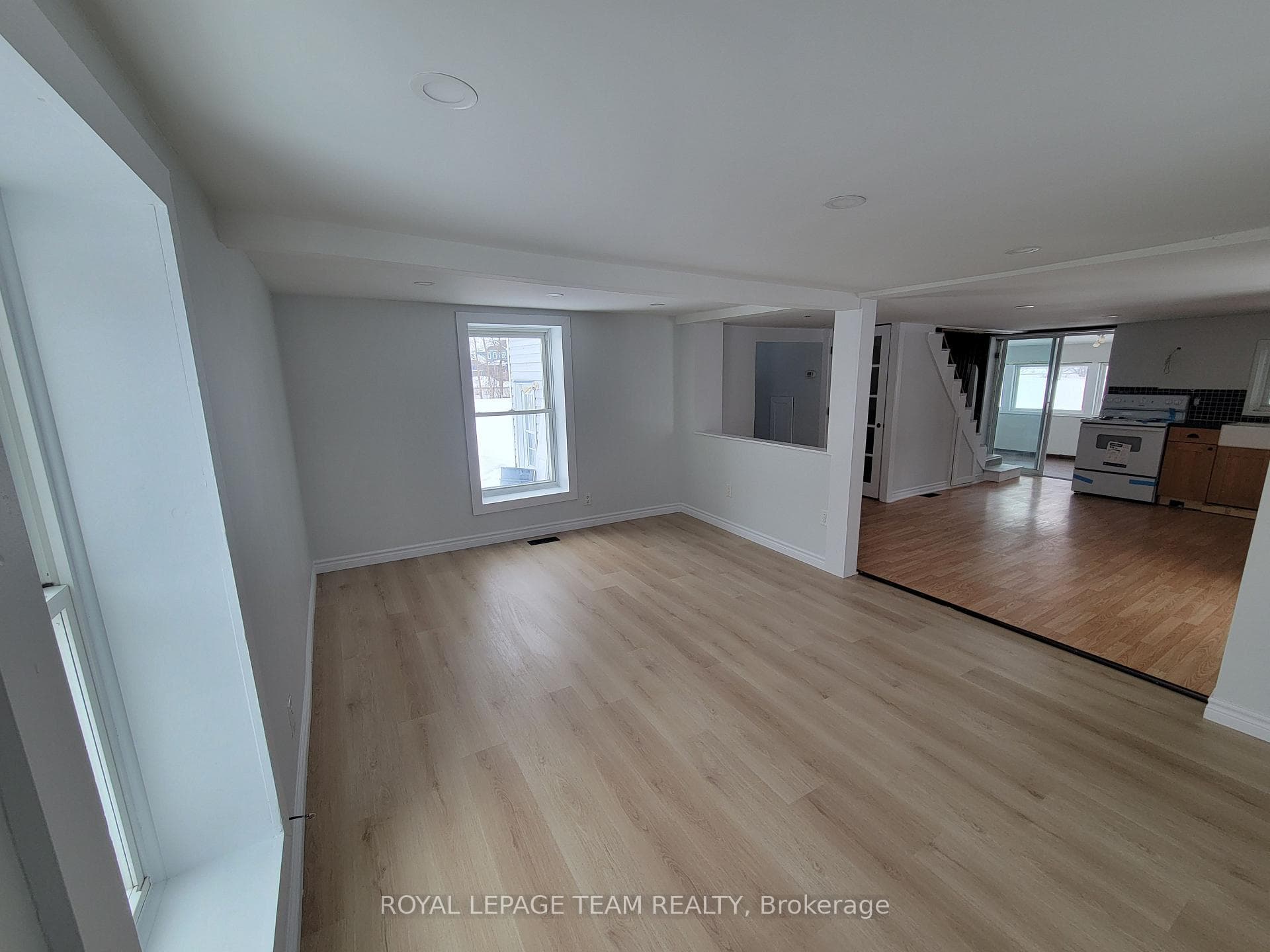 Large and Bright living room.