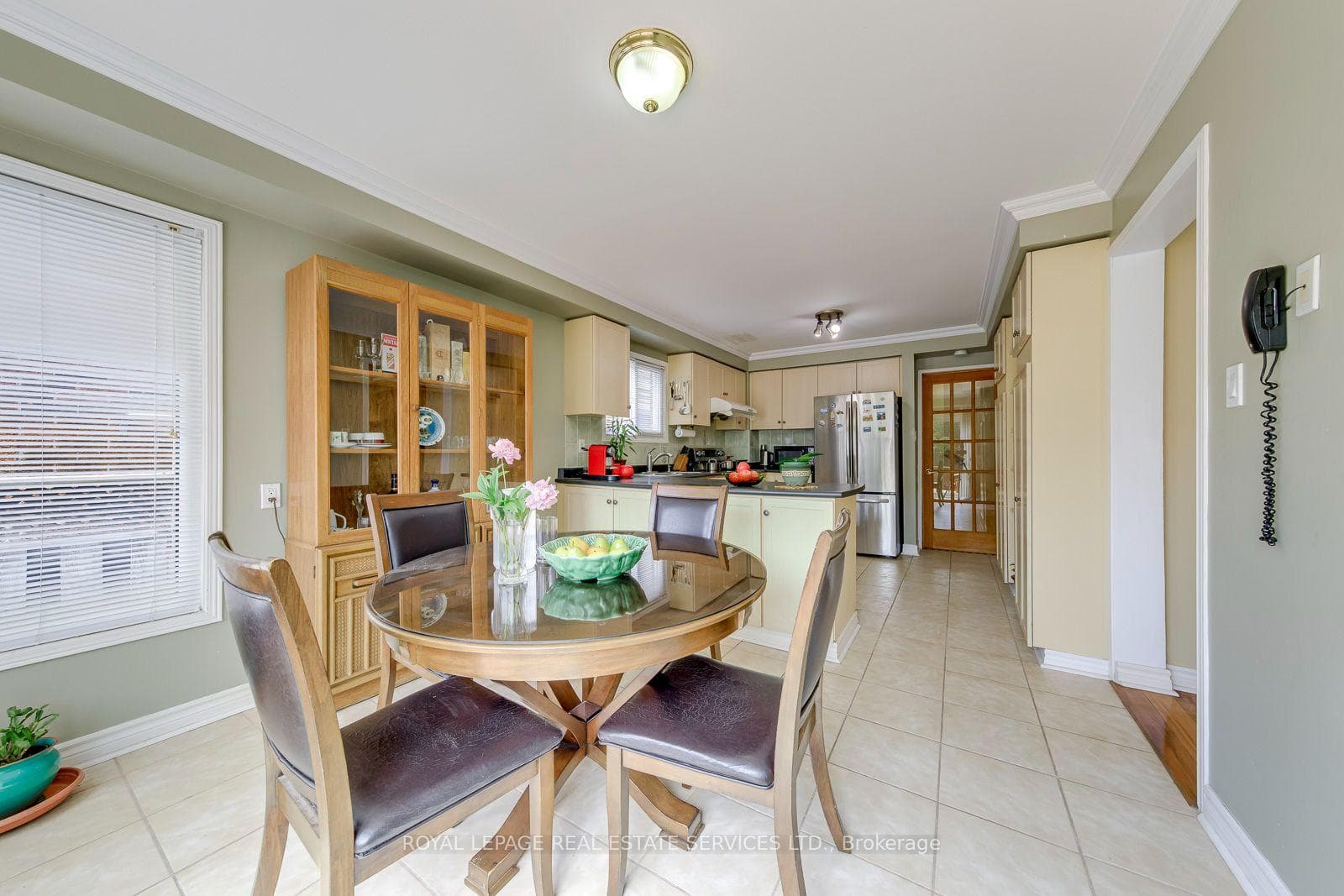 Crown Molding and Open to Kitchen