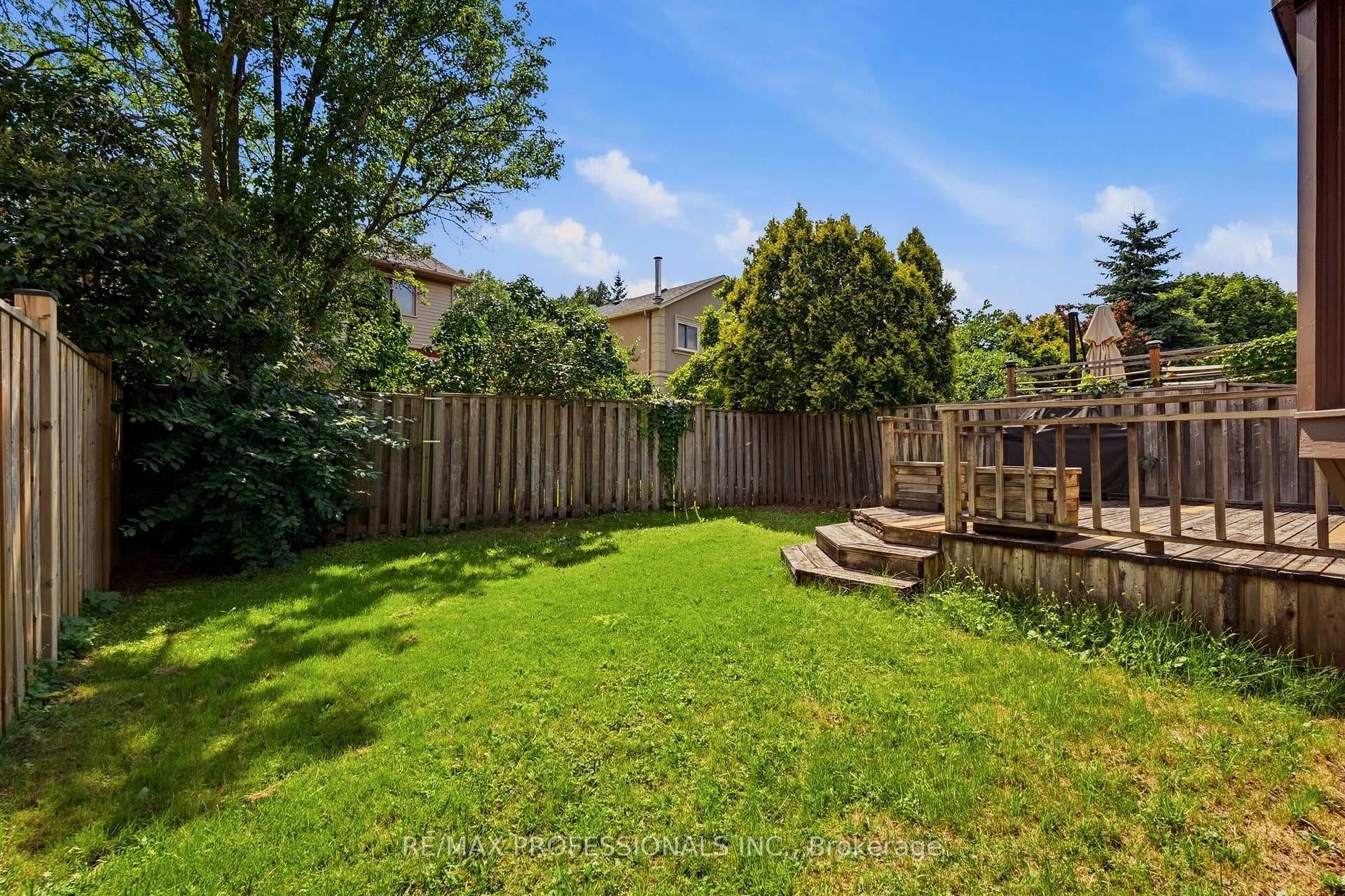 Large Backyard for the Kids to Play in