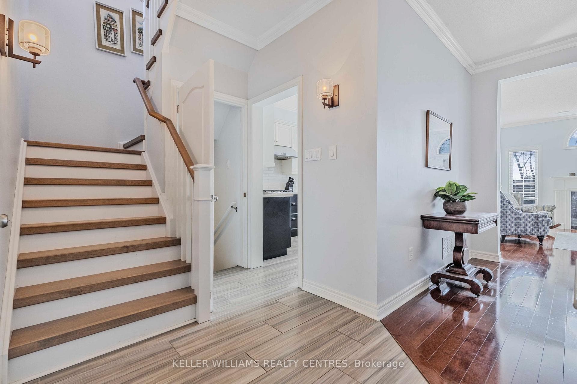 Stairs to Second Floor