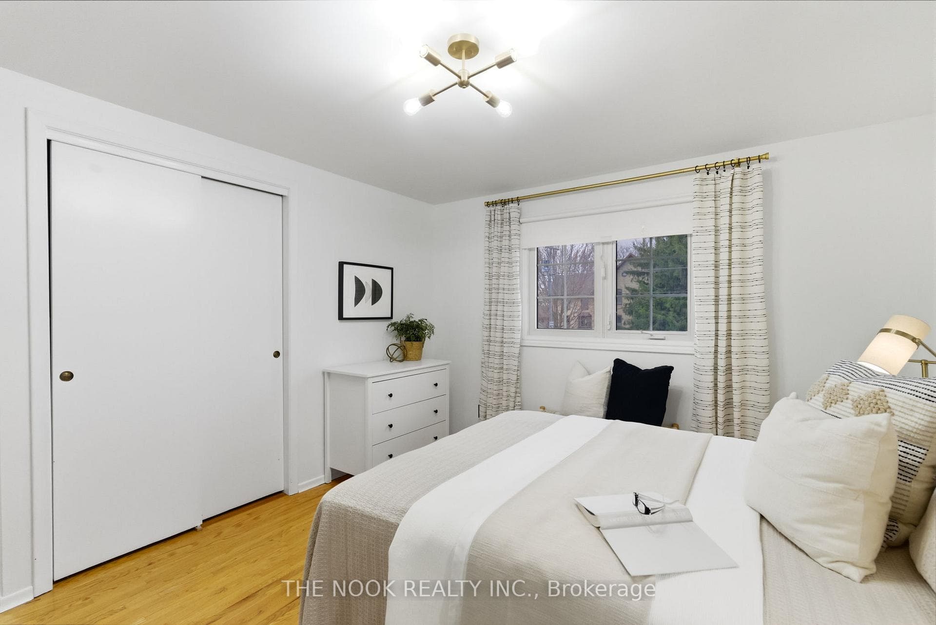 Large double closet