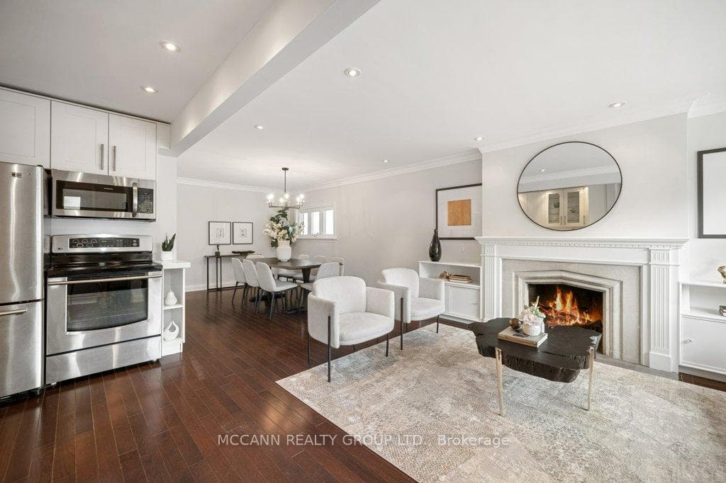 Living room & dining room