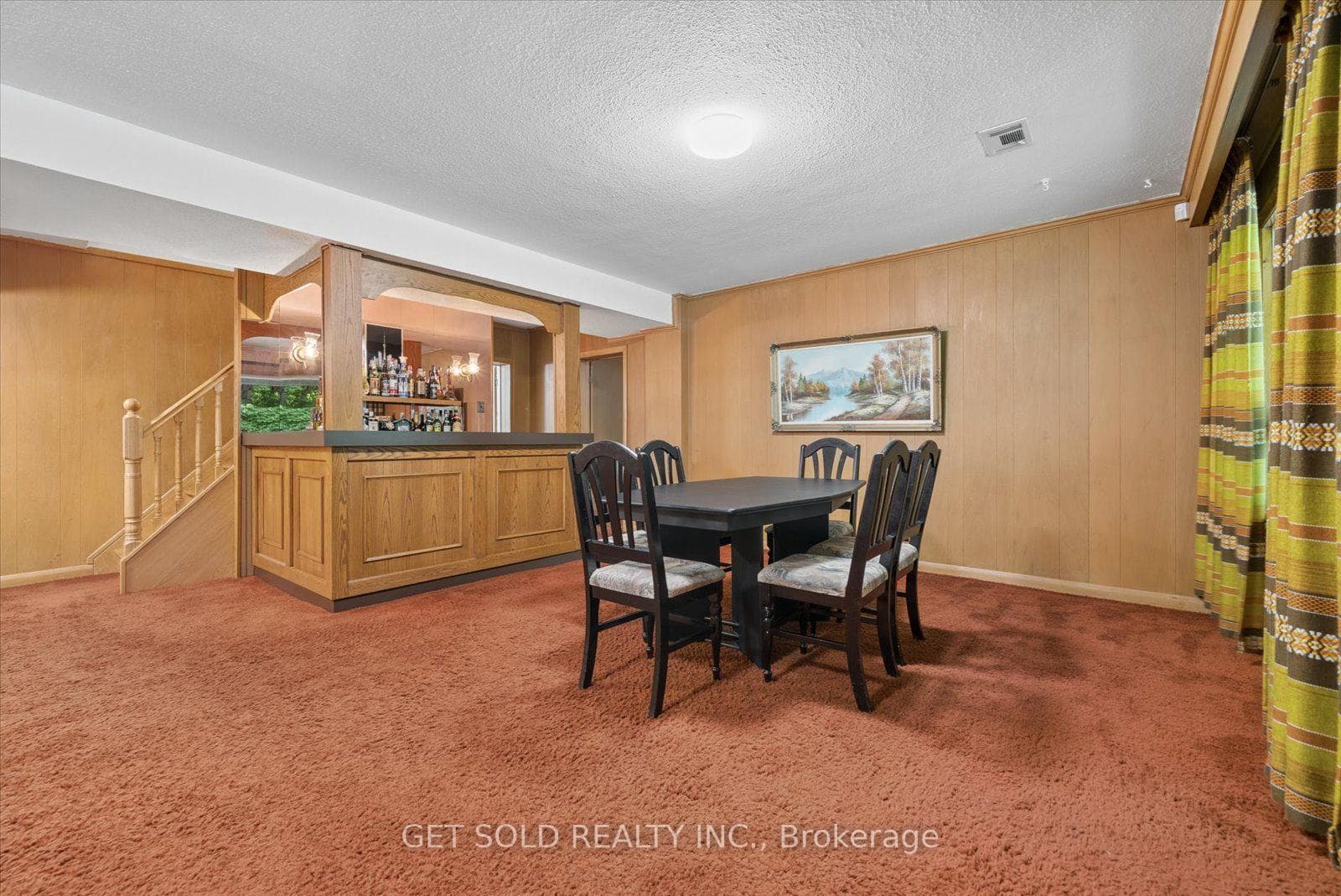 basement rec room