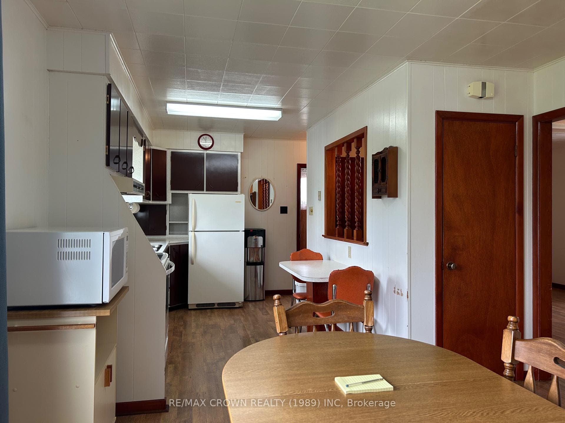 view of kitchen and dining