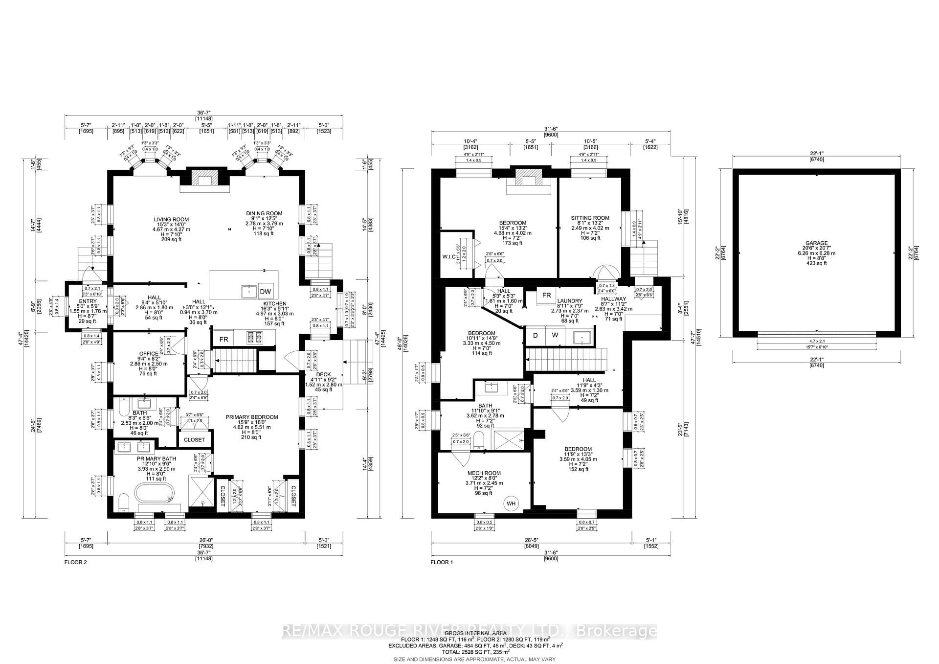 Technical Floor Plans