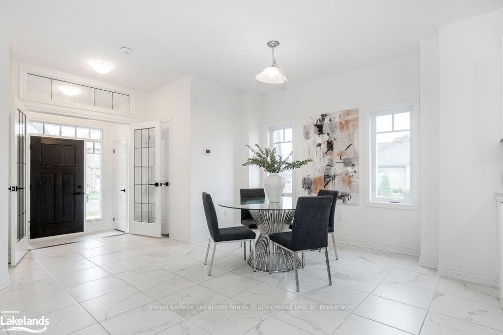 View of dining room