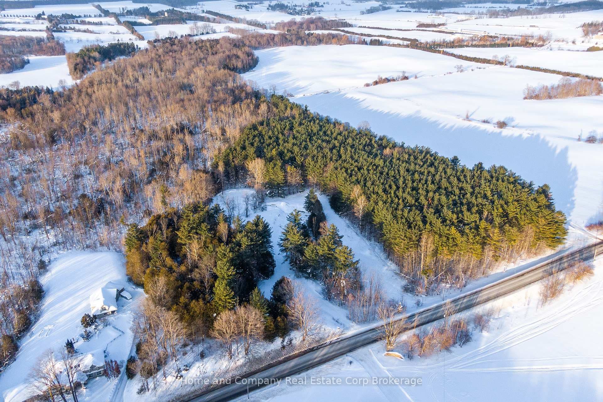 Aerial View Of Entrance On Line 40