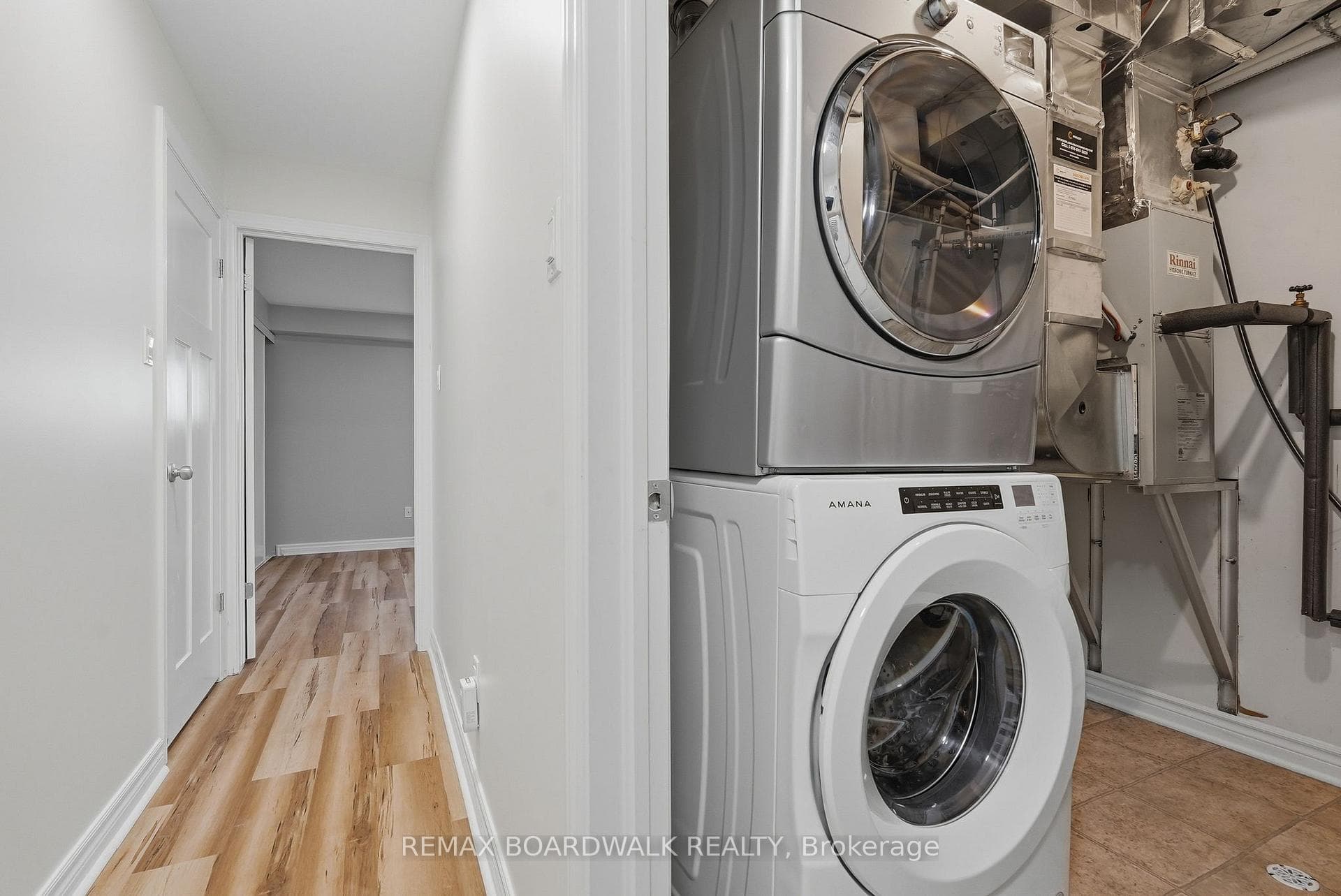 Laundry on the bedroom level