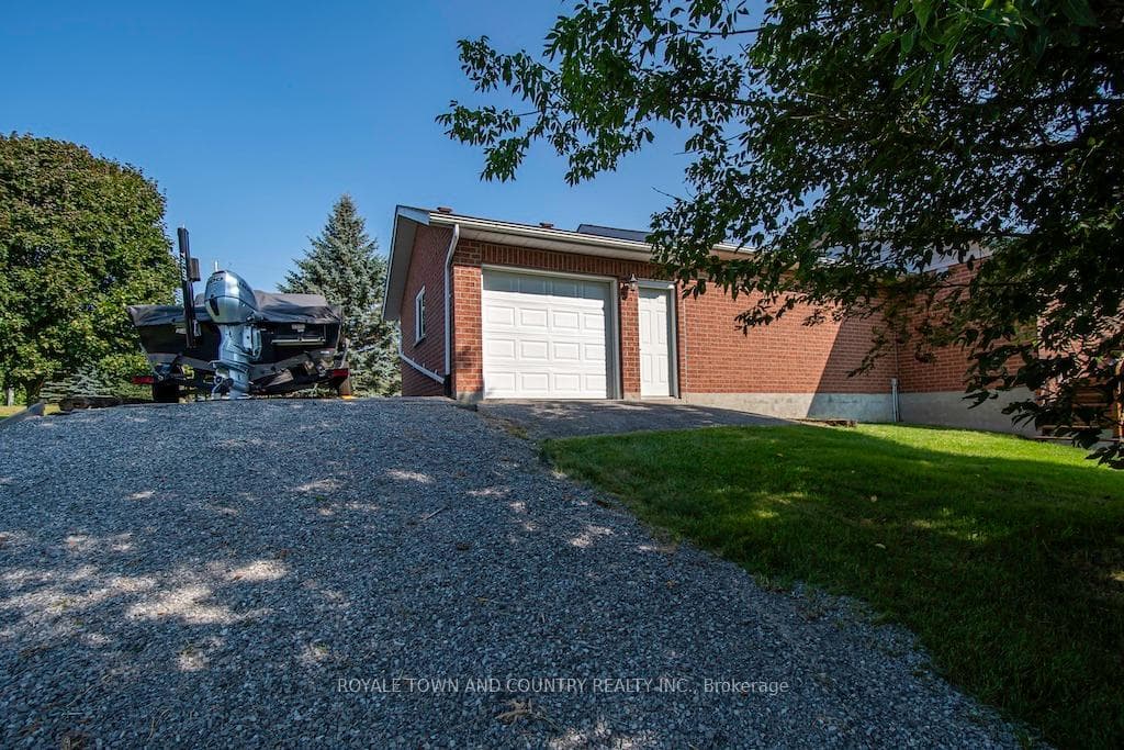 Garage drive through to back yard