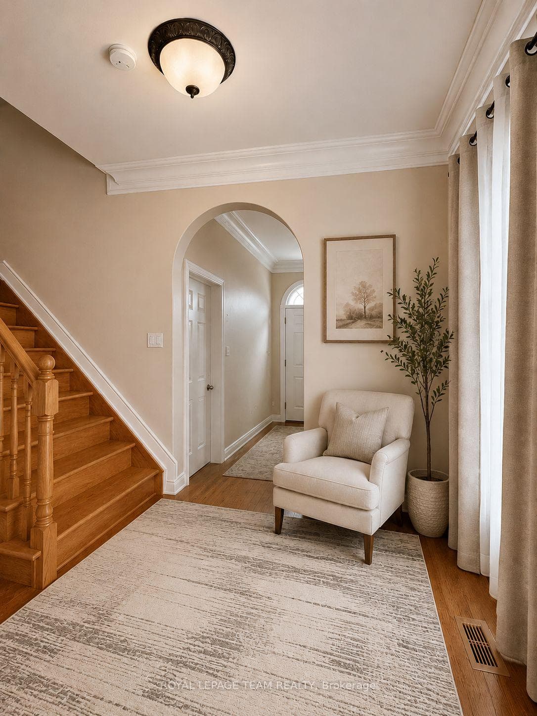 Virtually Staged- Foyer