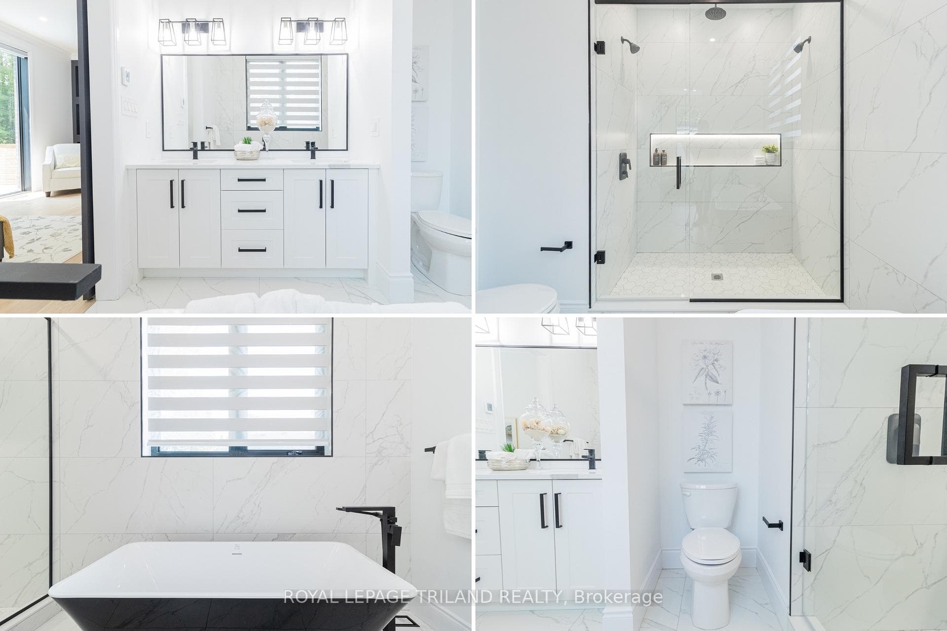 More of master ensuite bath over heated floors