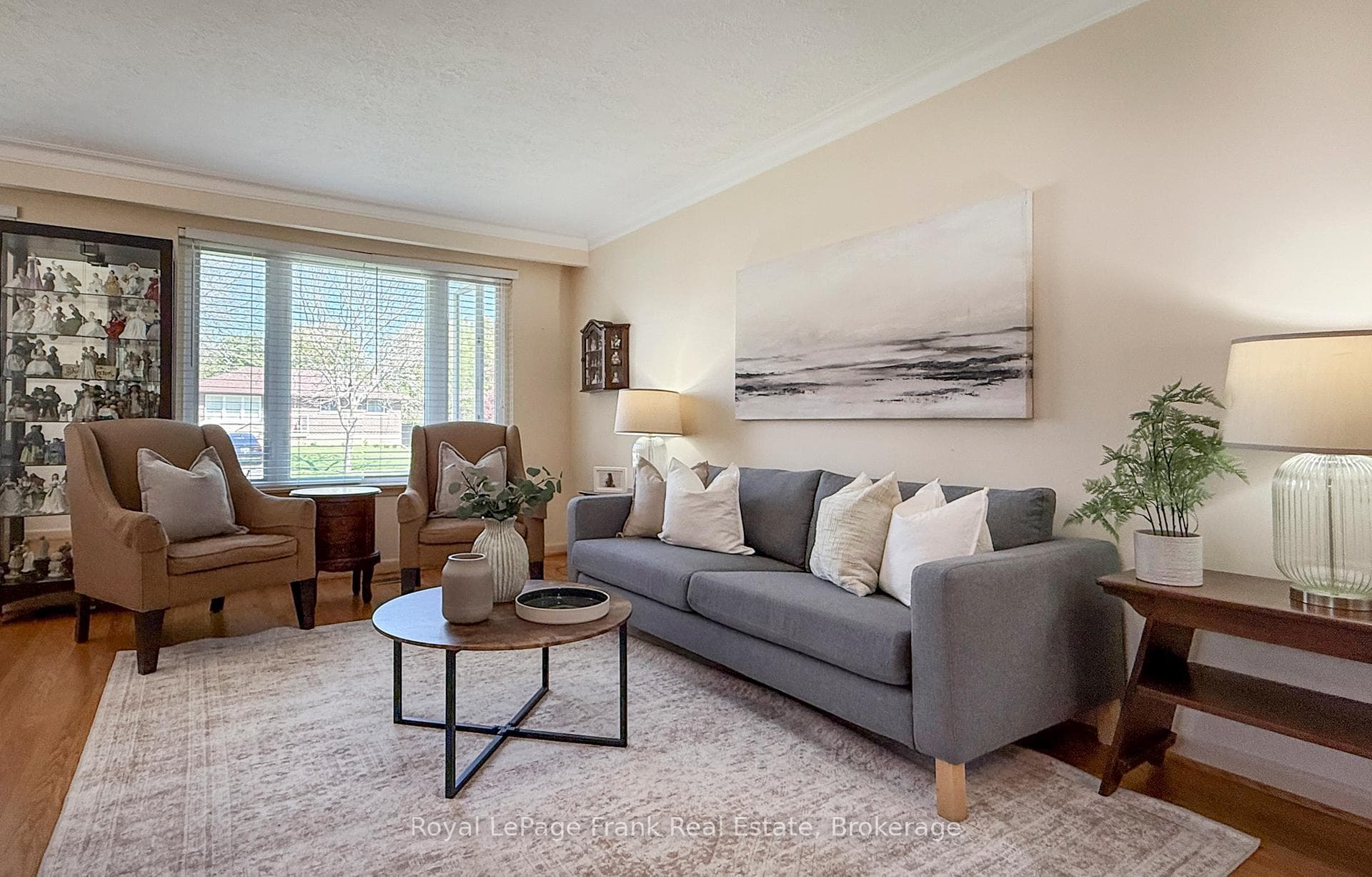 Living Room with Hardwood Floors