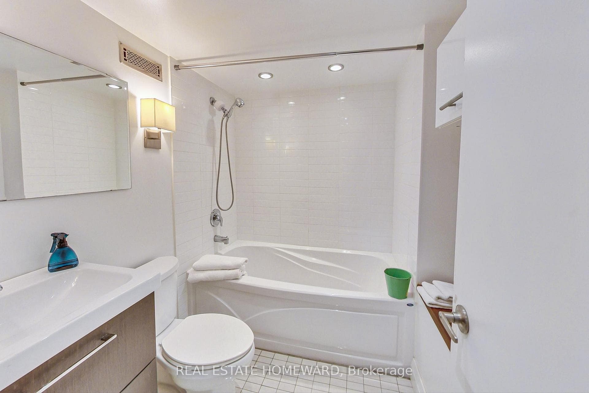Basement bathroom