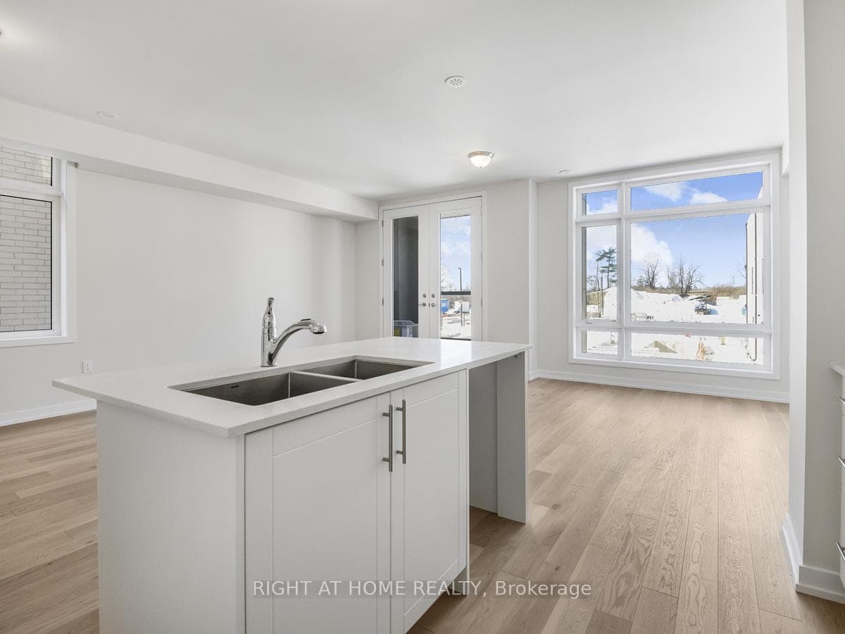Kitchen Overlooking Living