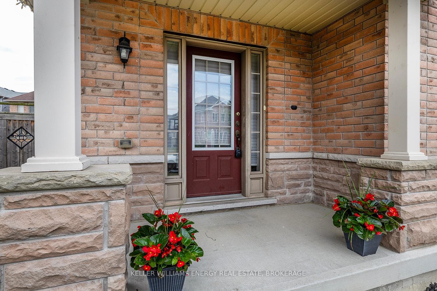 Covered front porch