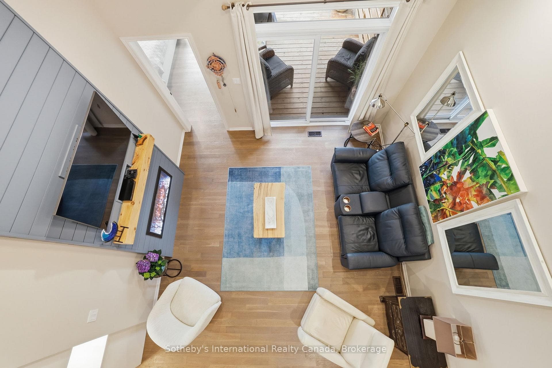 View from loft