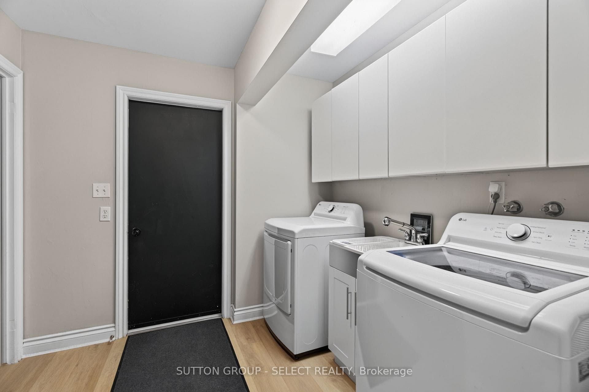Laundry room off the over sized garage