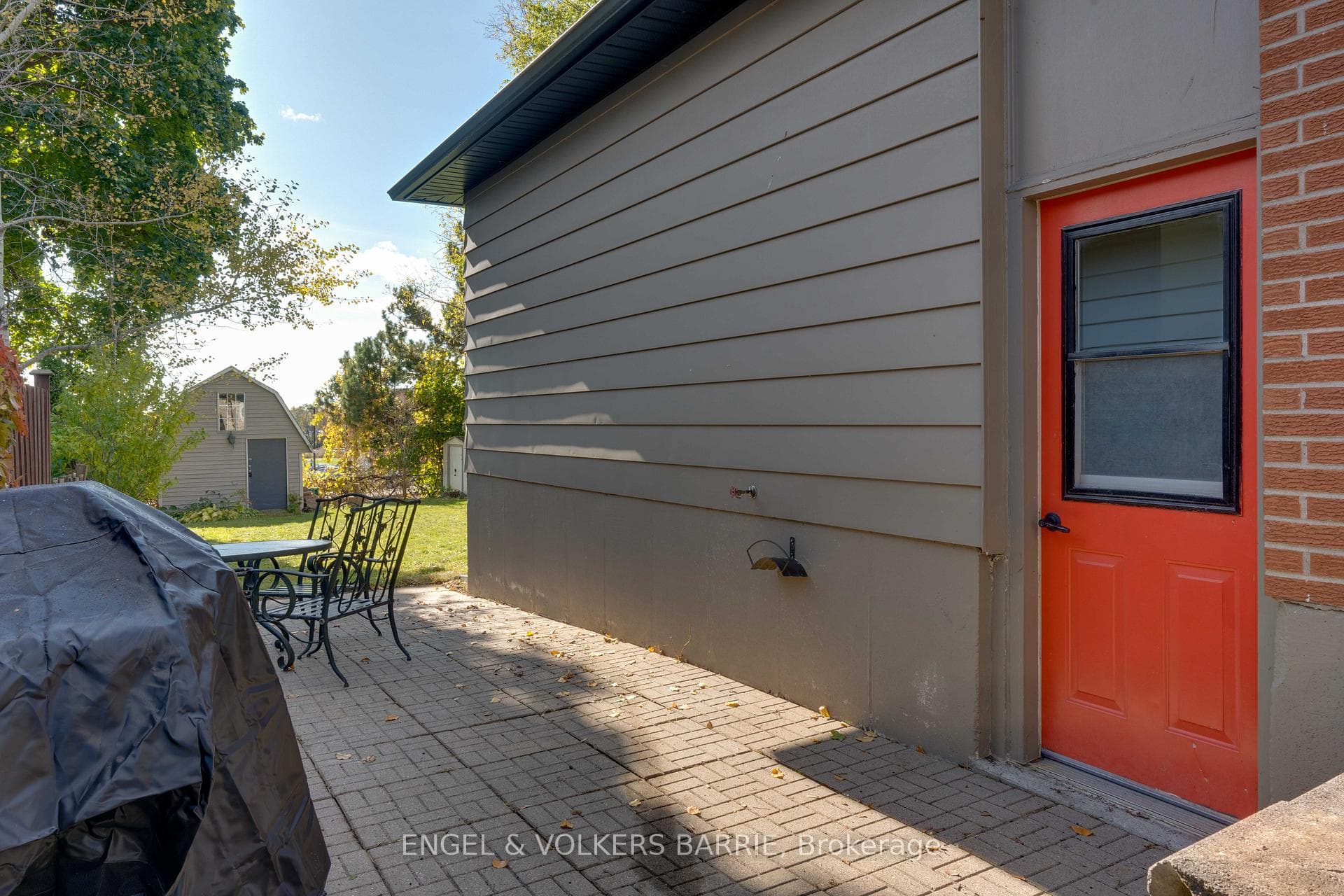 Side of House with Separate Entrance and Patio